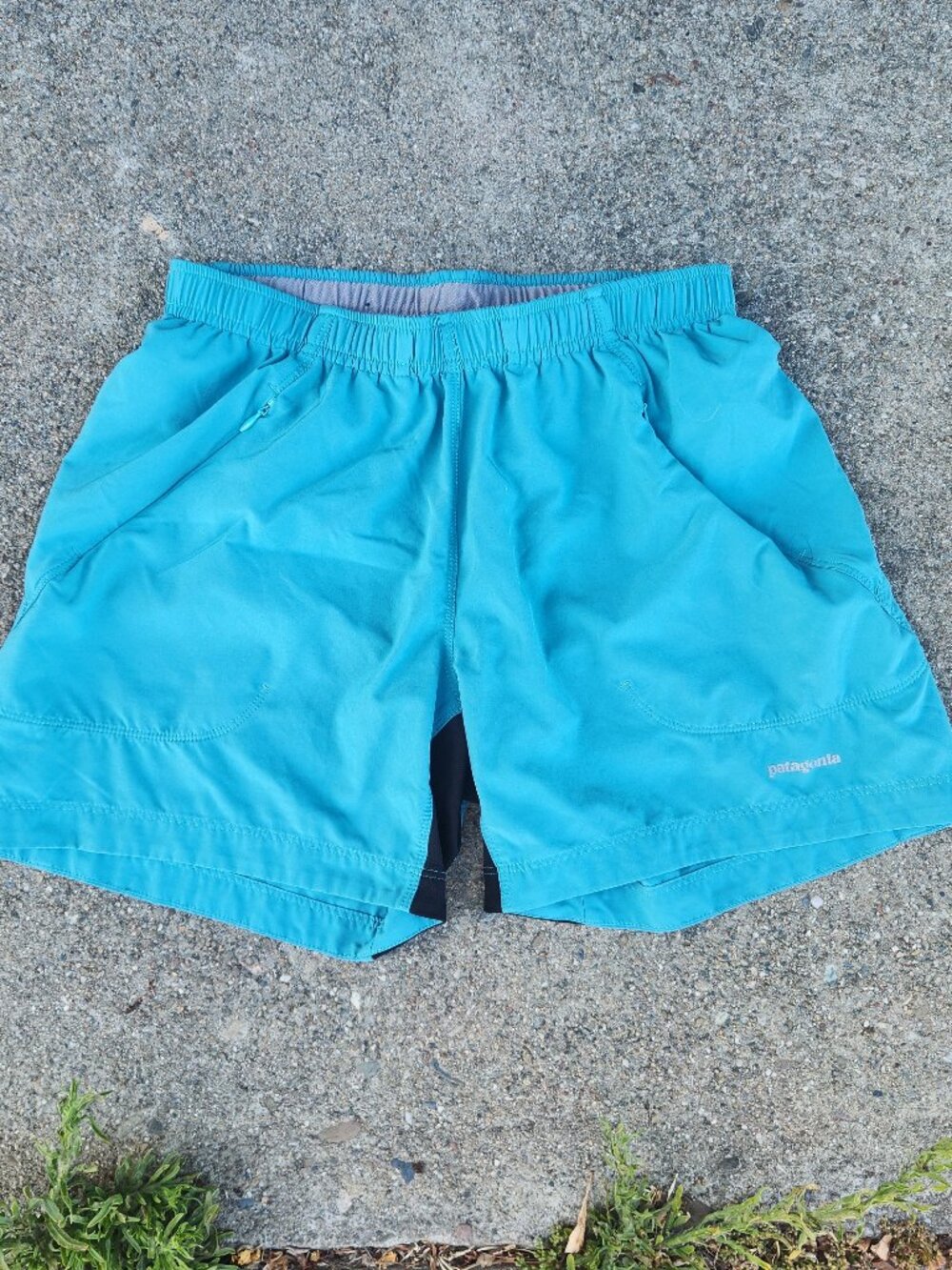 Patagonia Running Shorts - Teal - Women's Small